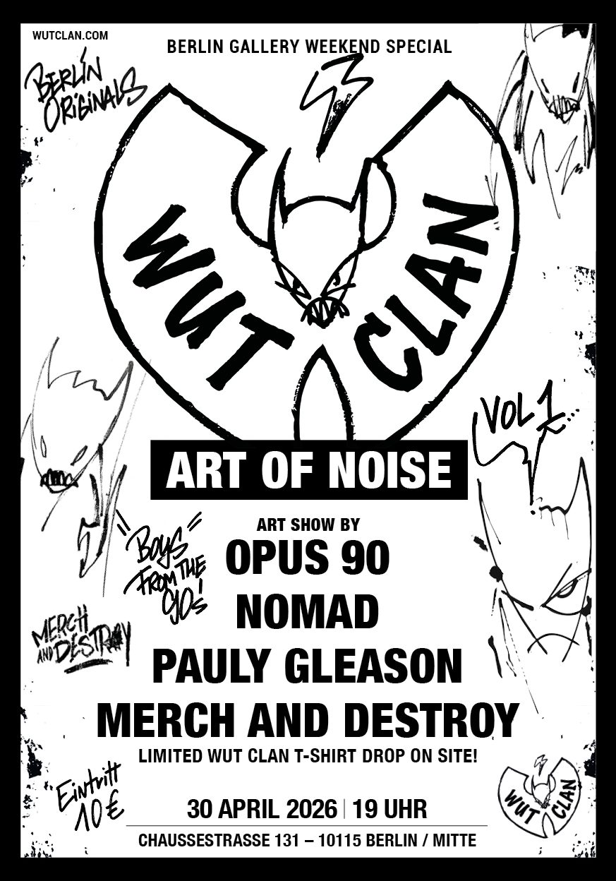 WUT CLAN Art of Noise Flyer